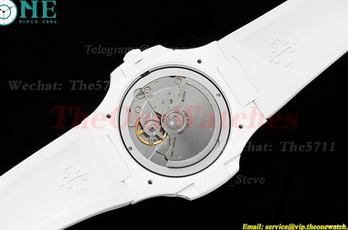 Dial White AMGF Blue AET Nautilus Cer MY9015 RU 5711 40mm Tiffany 0103